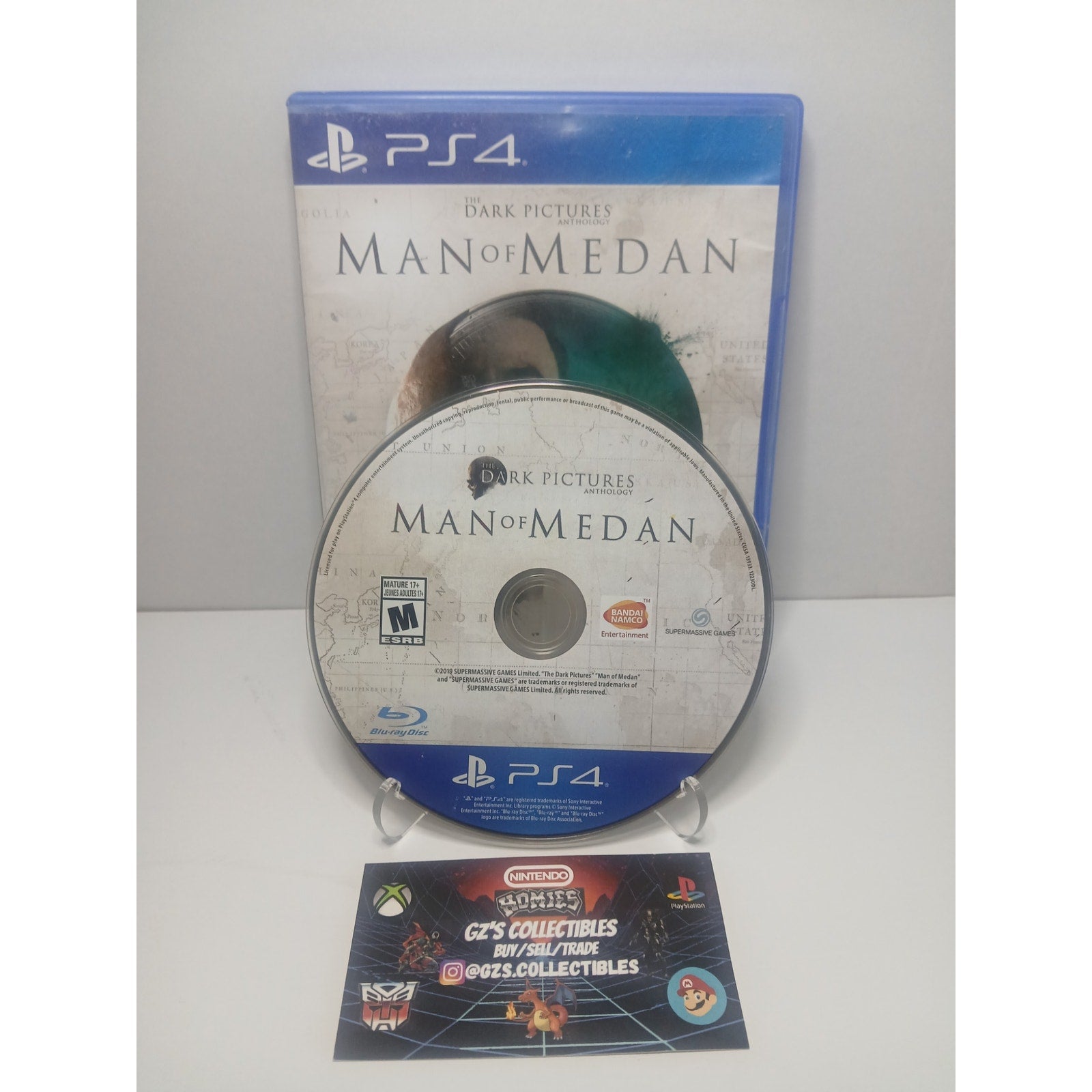 THE DARK PICTURES MAN MEDAN SONY PS4 TESTED WORKING