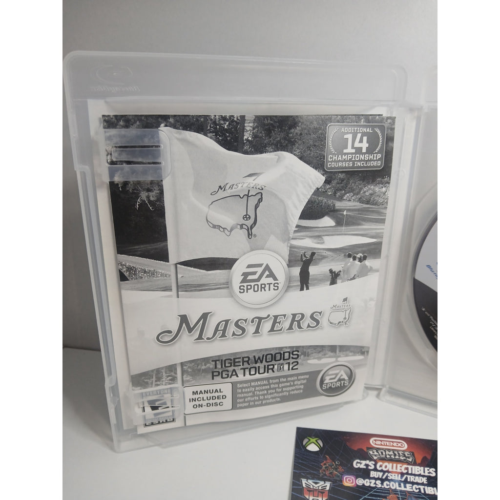 SONY PS3 MASTERS TIGER WOODS PGA TOUR 12 CIB TESTED WORKING