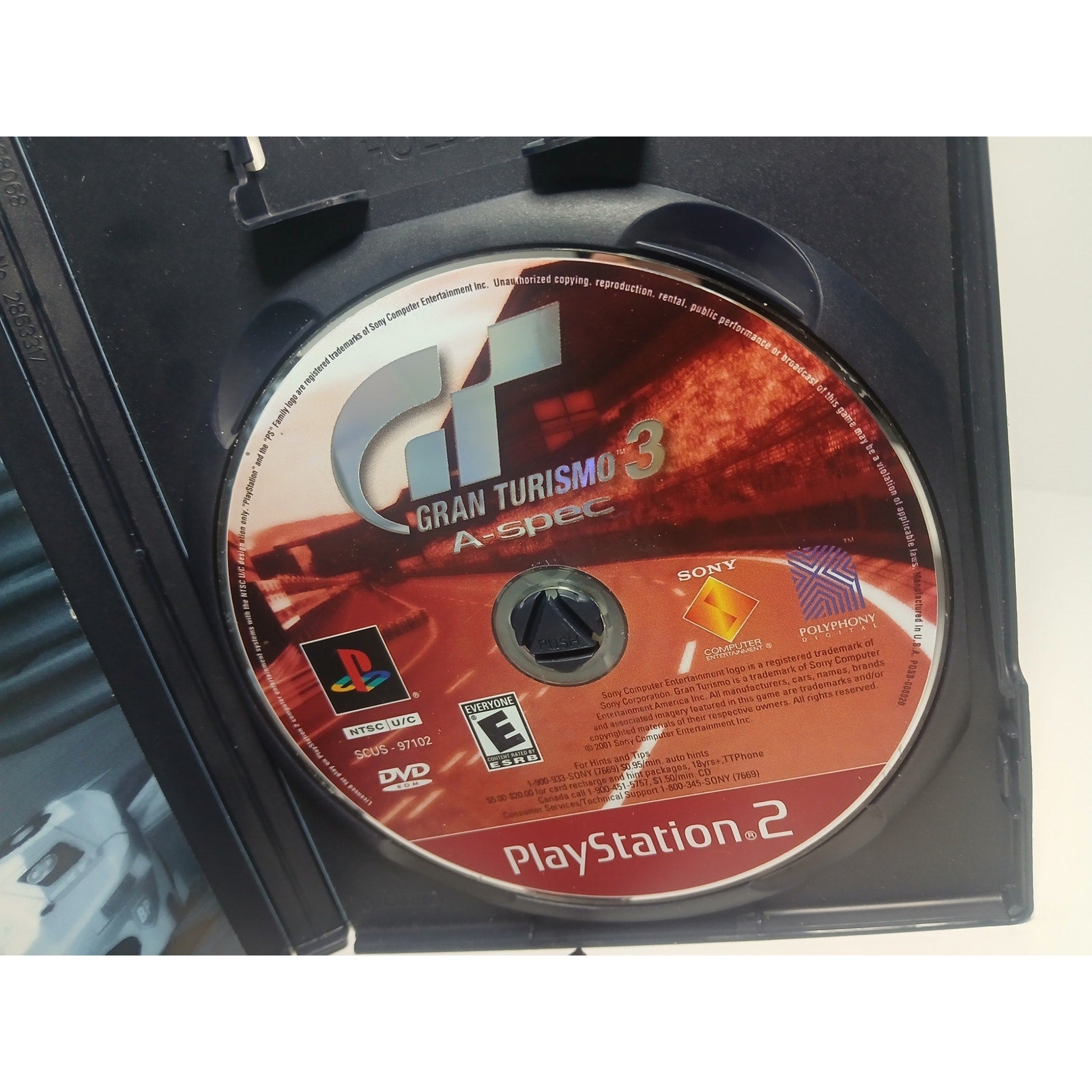 GRAN TURISMO 3 SONY PS2 CIB TESTED WORKING