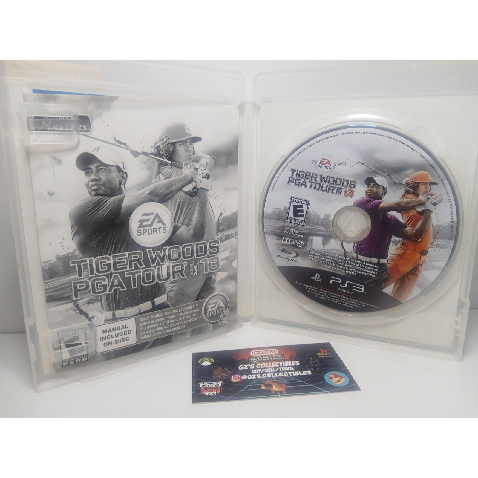 TIGER WOODS PGA TOUR 13 SONY PS3 TESTED WORKING