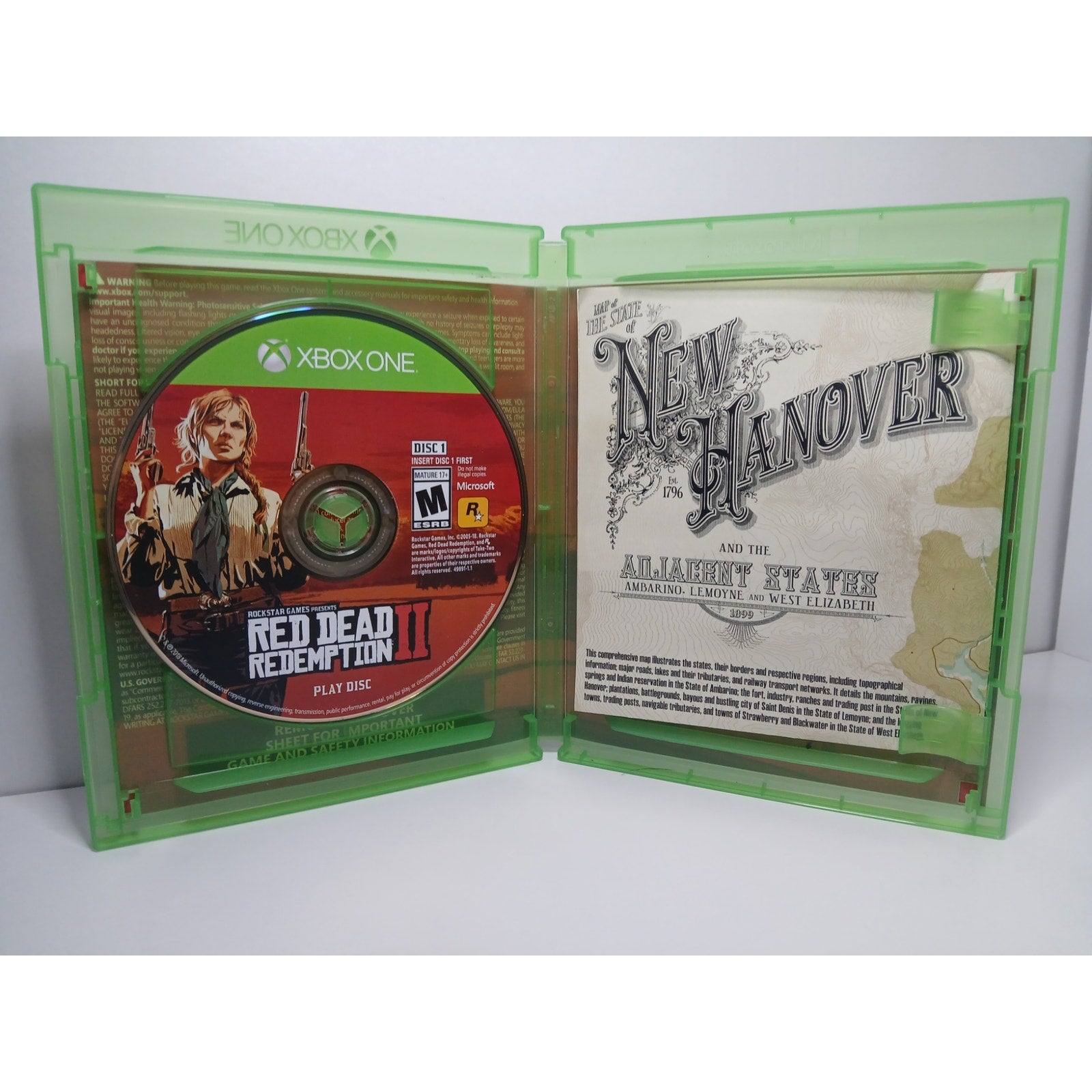 READ DEAD REDEMPTION 2 ROCKSTAR CIB XBOX ONE GAME TESTED WORKING