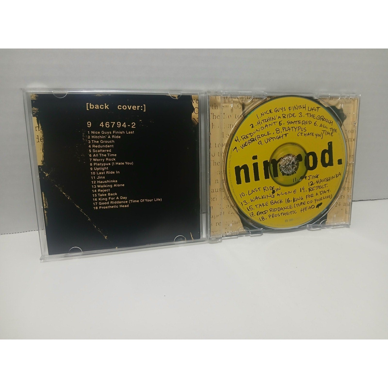 Green Day Nimrod CD Used Tested
