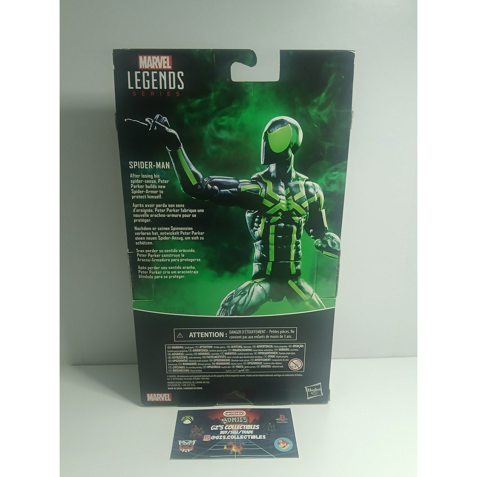 BIG TIME SPIDER-MAN GREEN 80 MARVEL LEGENDS NIB CIB (OPEN)