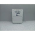 SONY PLAYSTATION 1 PS1 MEMORY CARD GREY TESTED