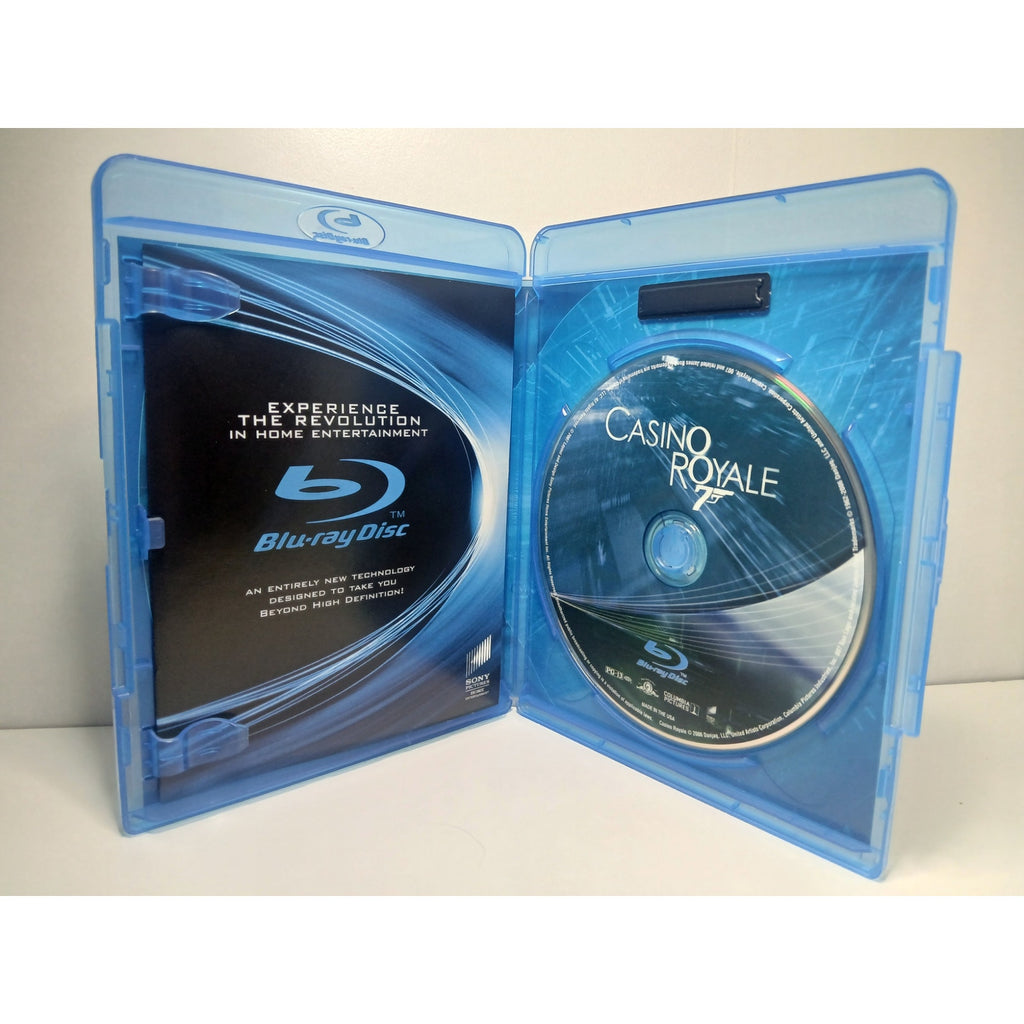 007 CASINO ROYALE BLU RAY MOVIE CLEANED* TESTED WORKING