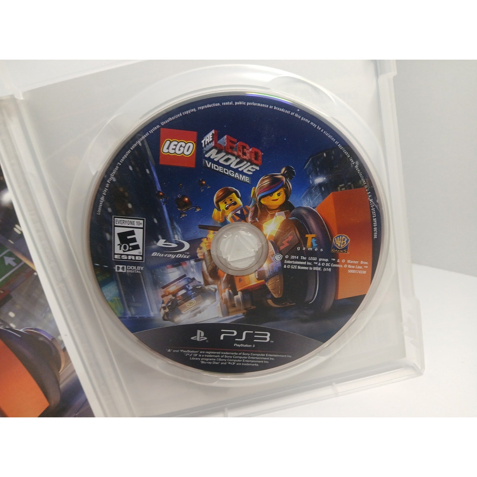 SONY PS3 LEGO MOVIE VIDEO GAME TESTED WORKING