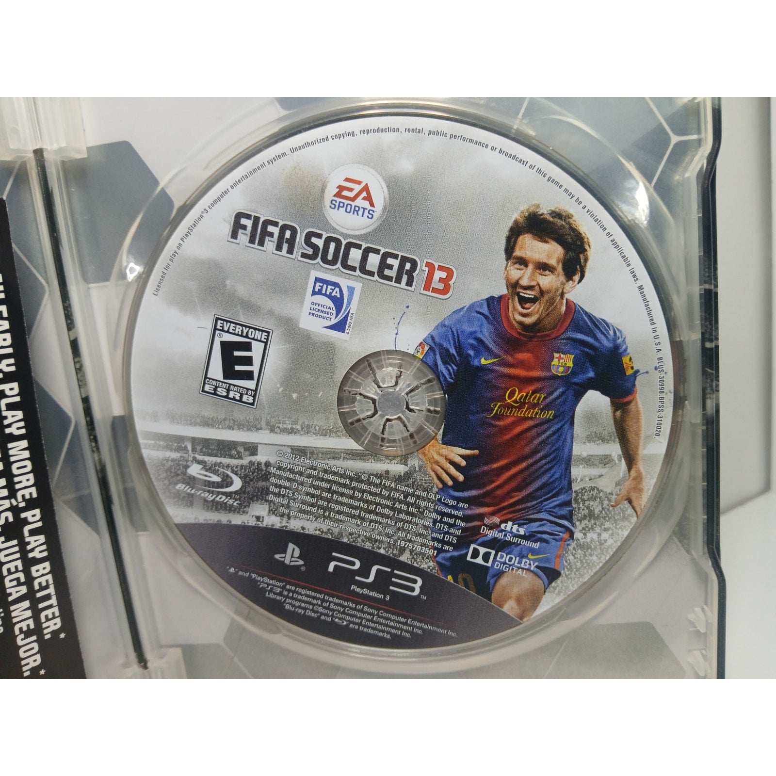 FIFA 13 STEEL BOOK EDITION SONY PS3 GAME TESTED WORKING