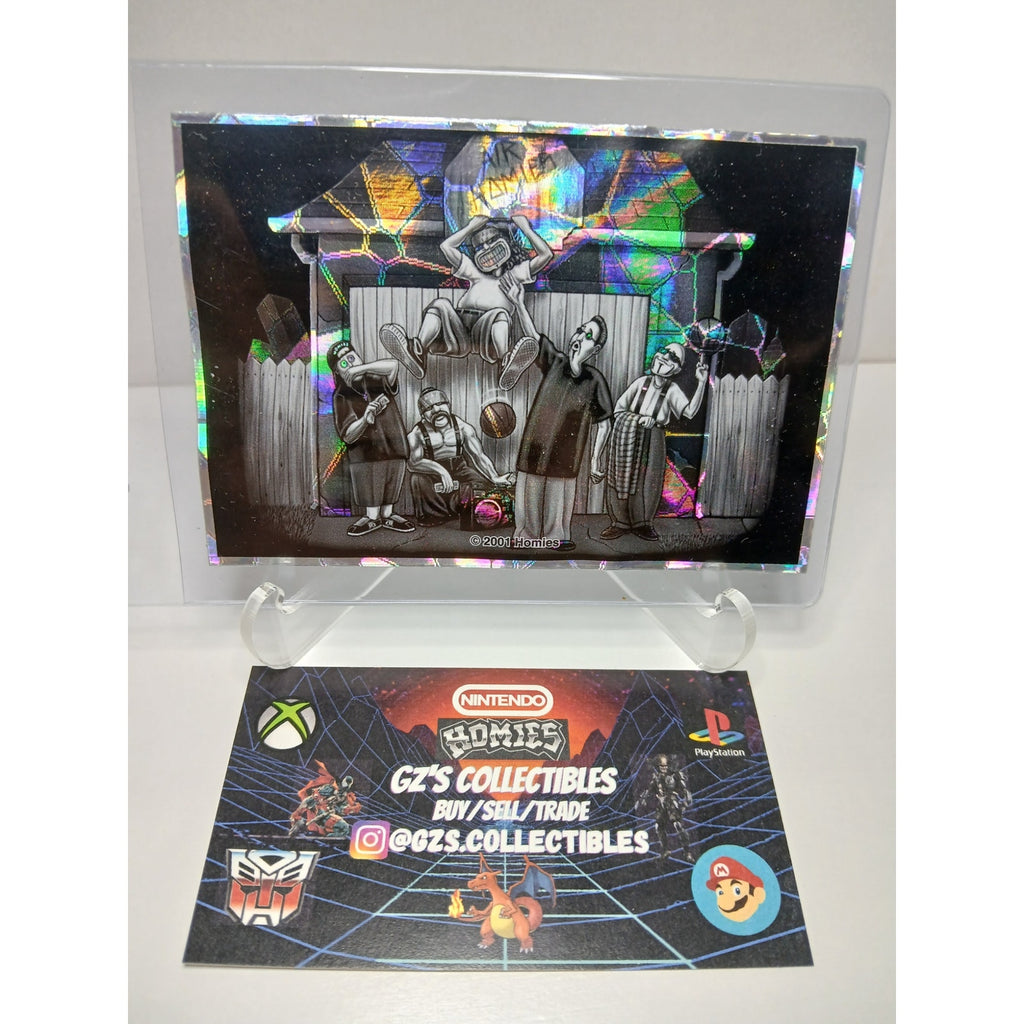 AIR HOMIES VINTAGE 2001 SERIES 2 HOMIES GONZALES GRAPHICS HOLOGRAPHIC STICKER