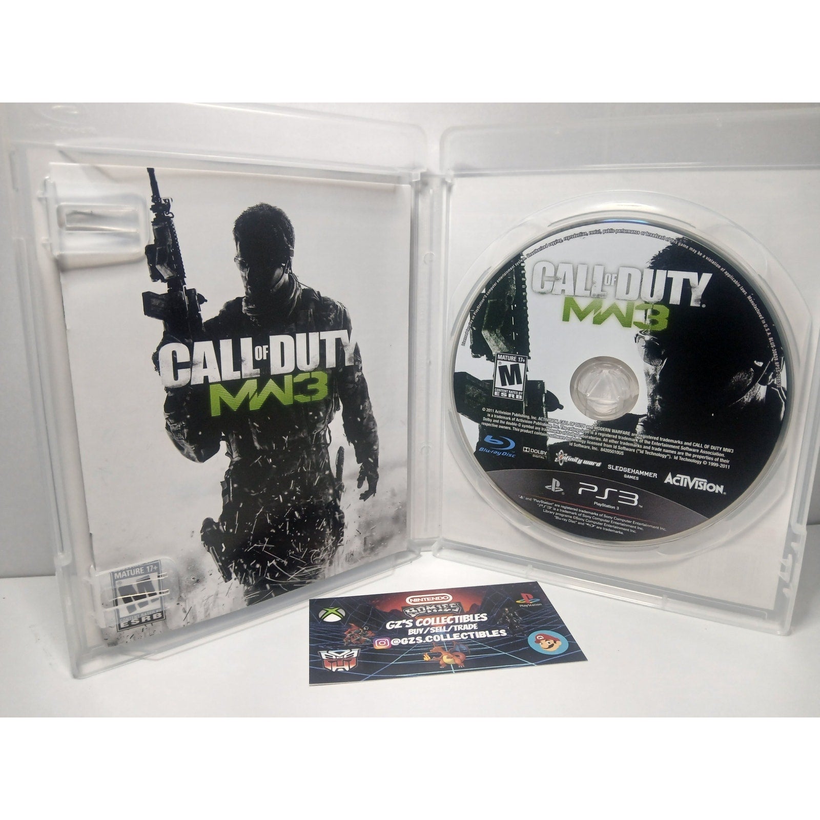 CALL OF DUTY MW3 CIB SONY PS3 TESTED WORKING