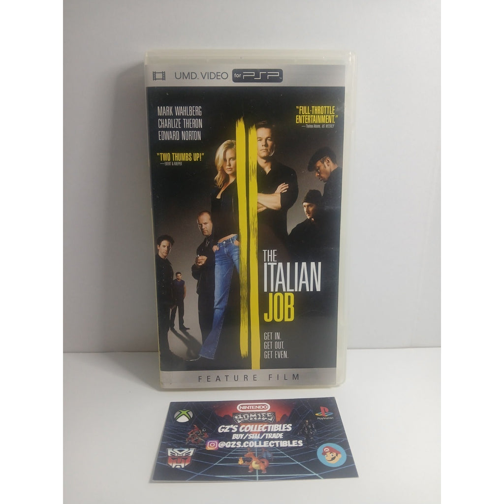 ✅ SONY PSP THE ITALIAN JOB UMD MOVIE CIB TESTED WORKING MINT