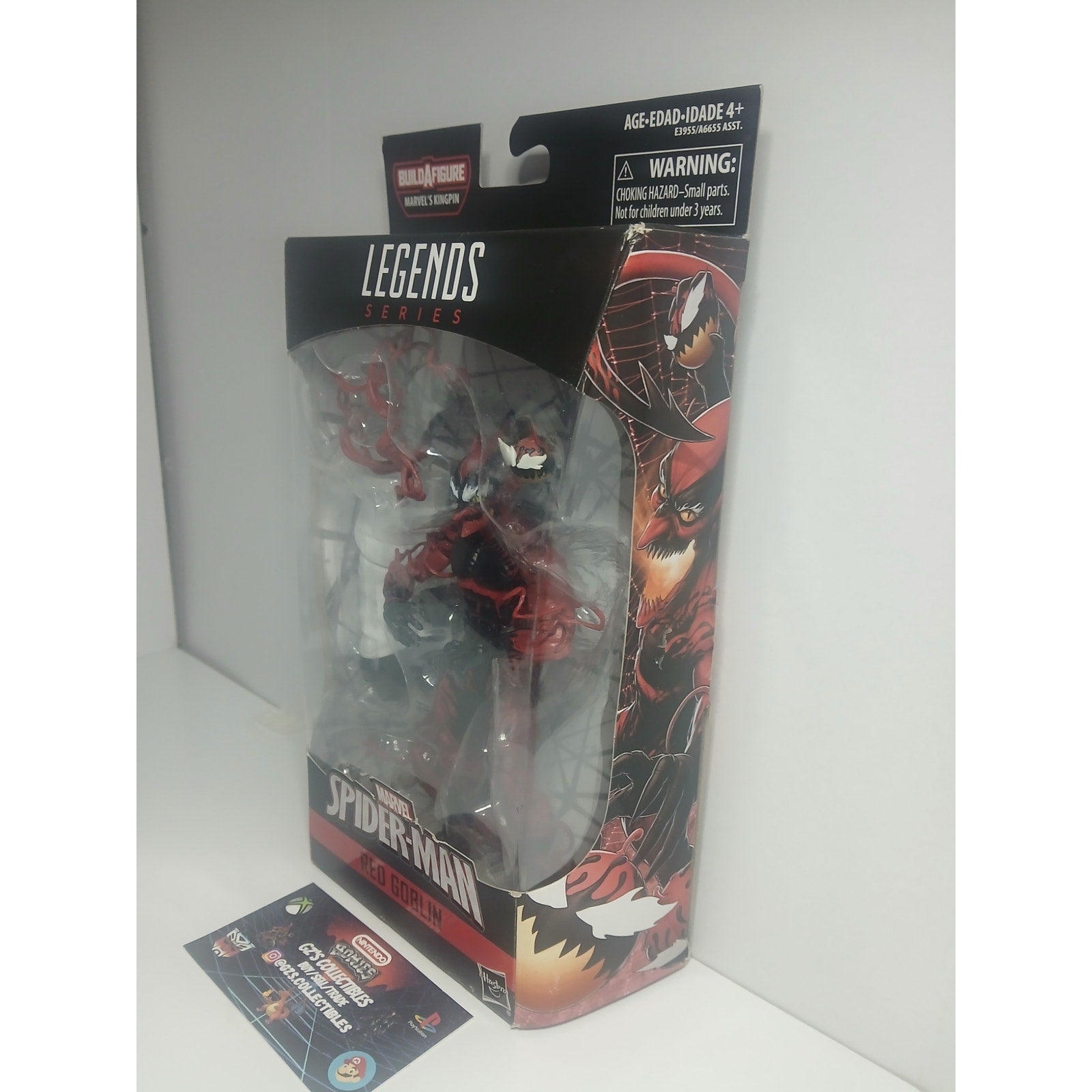RED GOBLIN MARVEL LEGENDS (BAF) NIB CIB (OPEN)