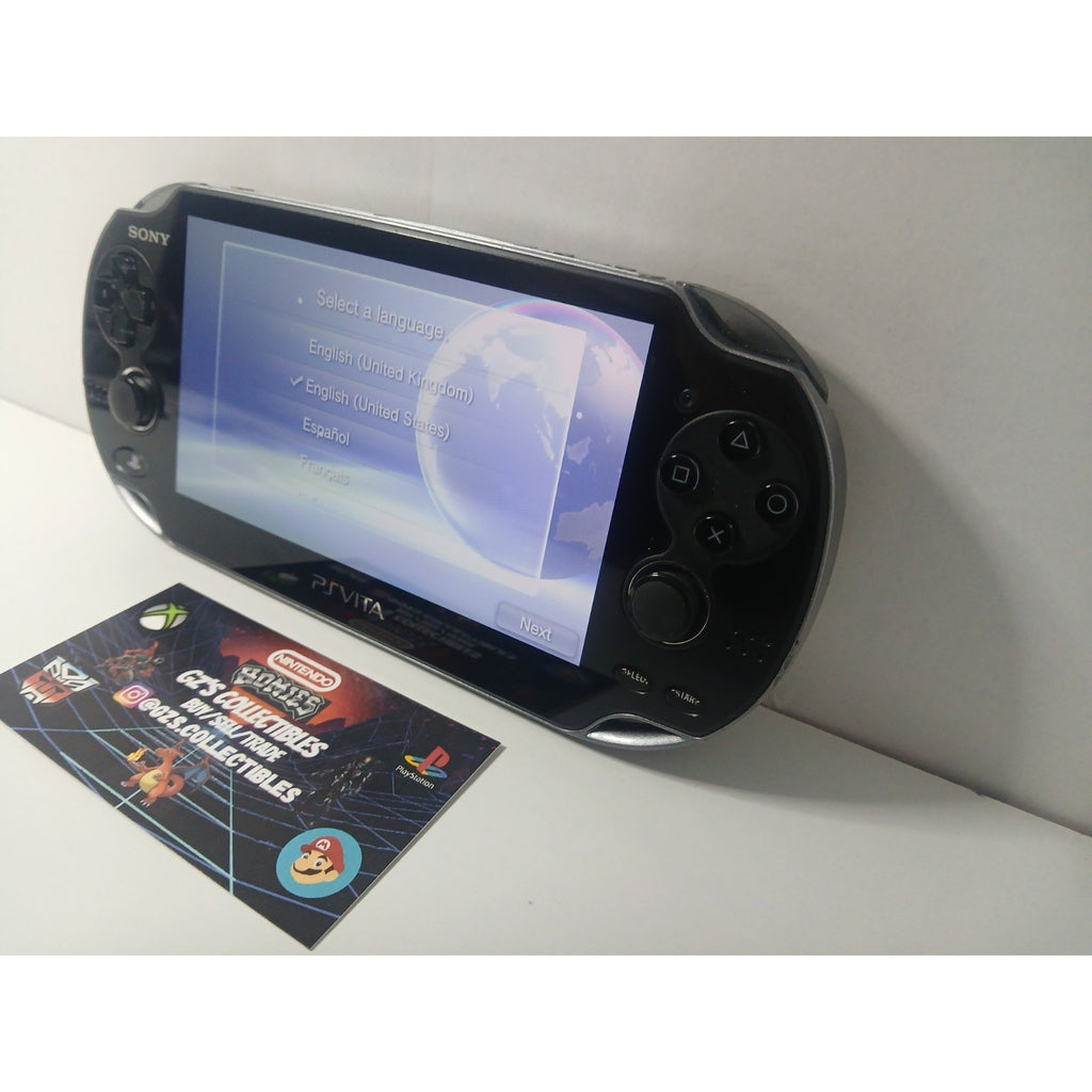 SONY PS VITA 1001 OLED USA 🇺🇸 HANDHELD CONSOLE TESTED WORKING