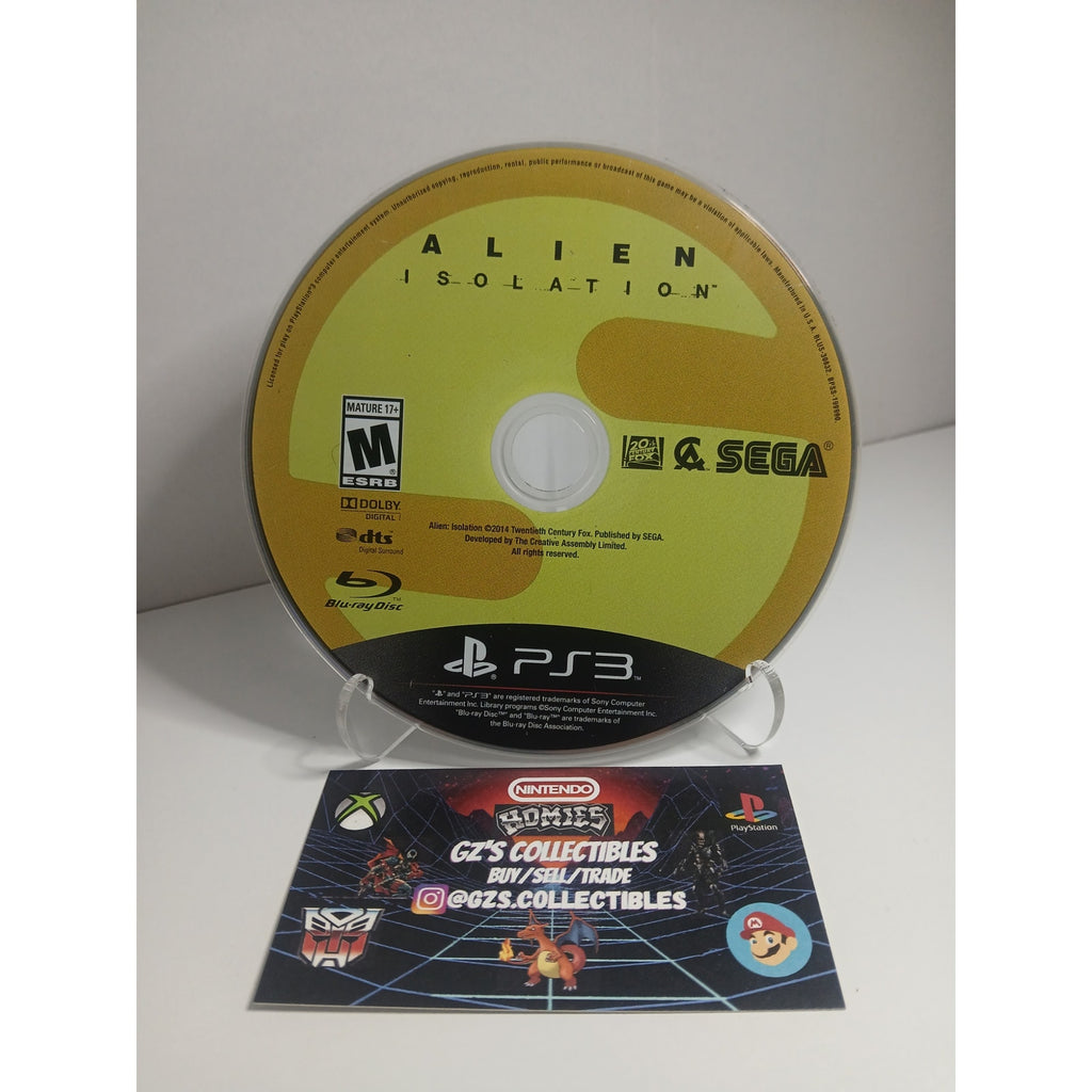 SONY PS3 ALIEN ISOLATION TESTED WORKING