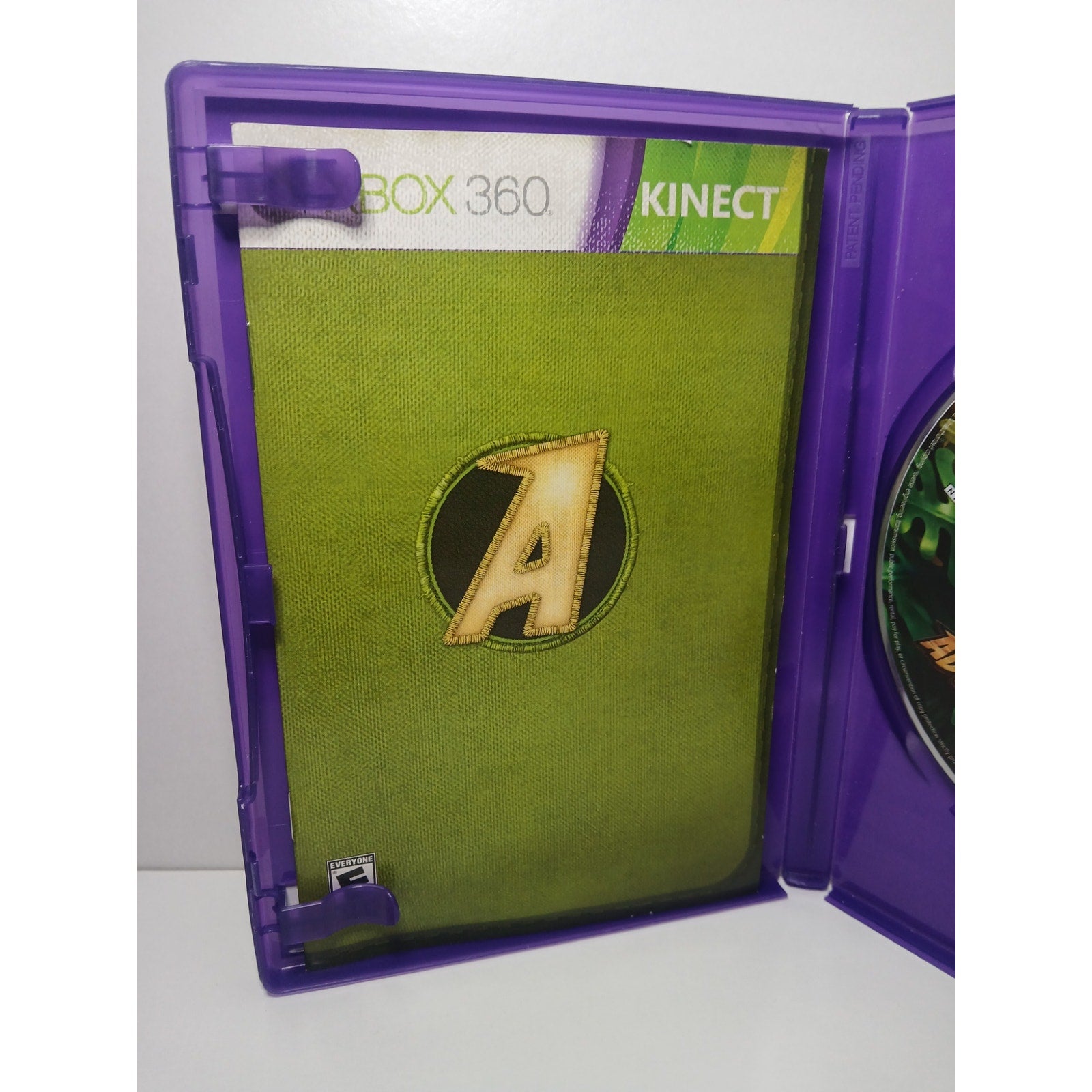 KINECT ADVENTURES CIB ALL INSERTS XBOX 360 GAME TESTED WORKING