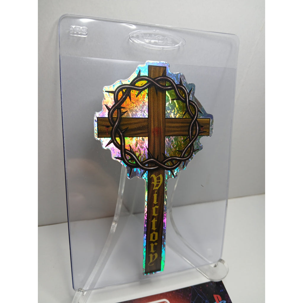 2001 VINTAGE CROSS HOMIES GONZALES GRAPHICS HOLOGRAPHIC STICKER DECAL