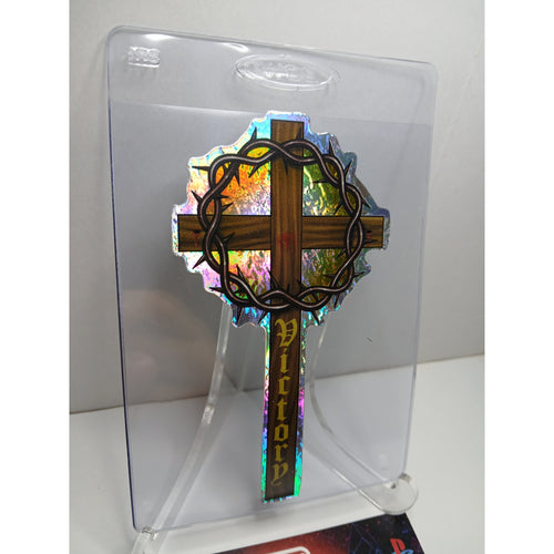 2001 VINTAGE CROSS HOMIES GONZALES GRAPHICS HOLOGRAPHIC STICKER DECAL