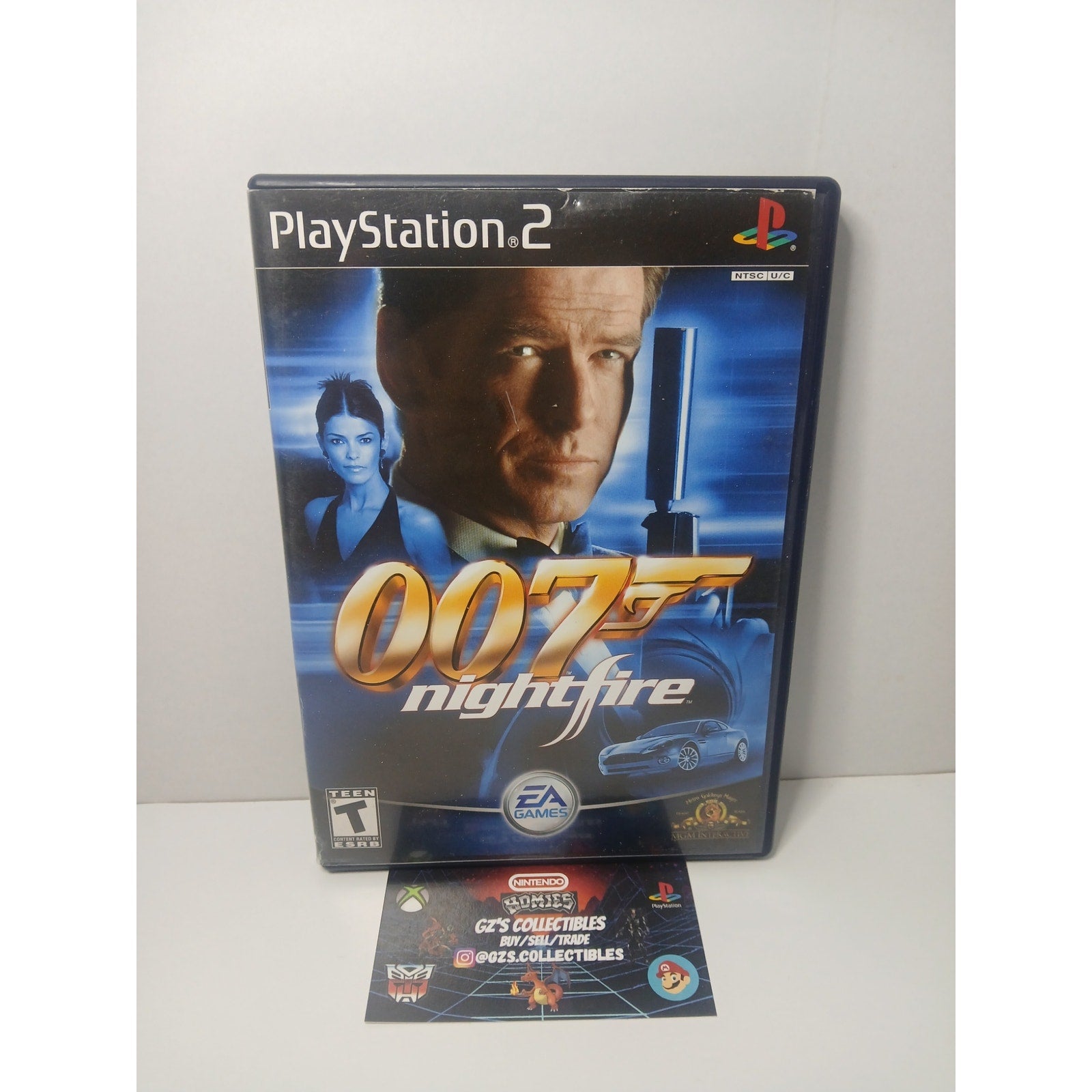 007 AGENT UNDER FIRE & NIGHT FIRE BLACK LABELS CIB SONY PS2 TESTED WORKING