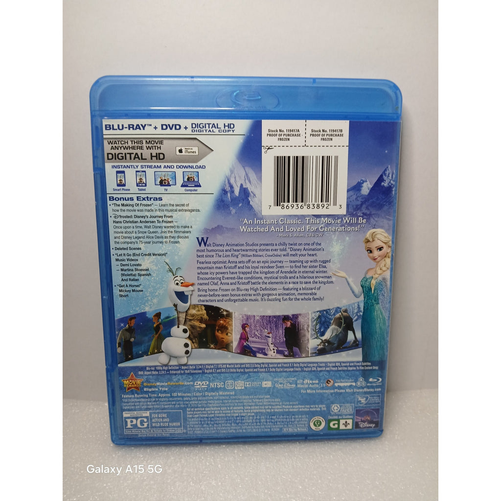 DISNEY COLLECTOR EDITION SET FINDING NEMO FROZEN BIG HERO BLU RAY TESTED WORKING