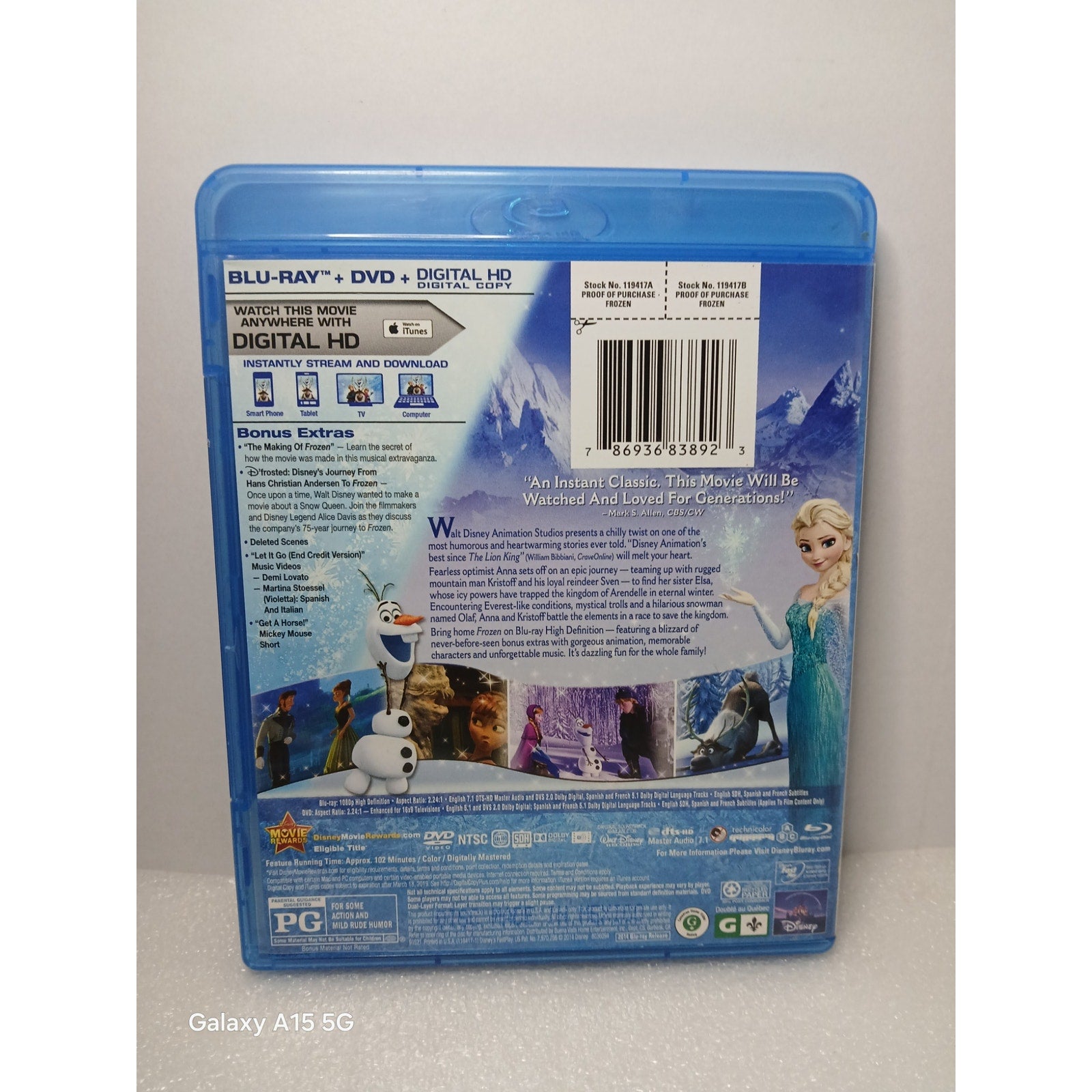 DISNEY COLLECTOR EDITION SET FINDING NEMO FROZEN BIG HERO BLU RAY TESTED WORKING