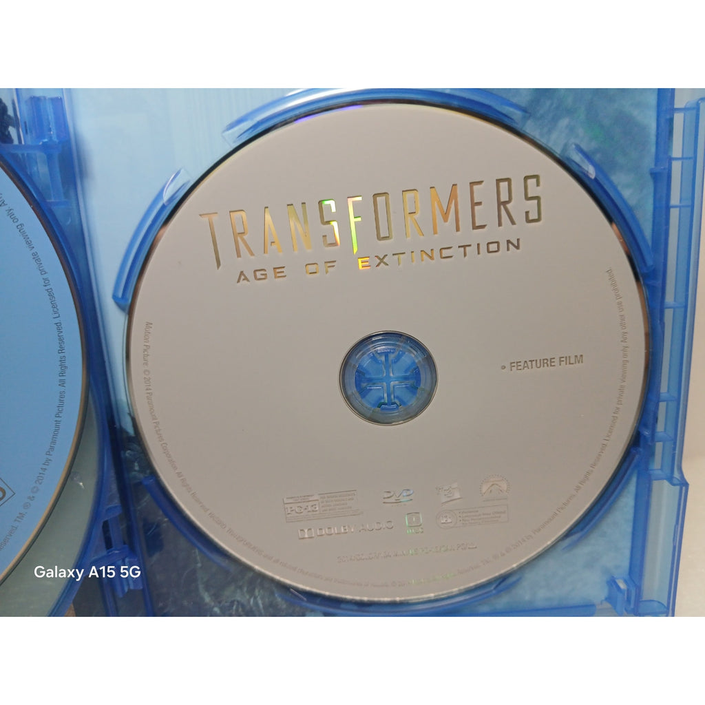 TRANSFORMERS AGE OF EXTINCTION + REVENGE OF THE FALLEN BLU RAY/DVD MOVIES TESTED