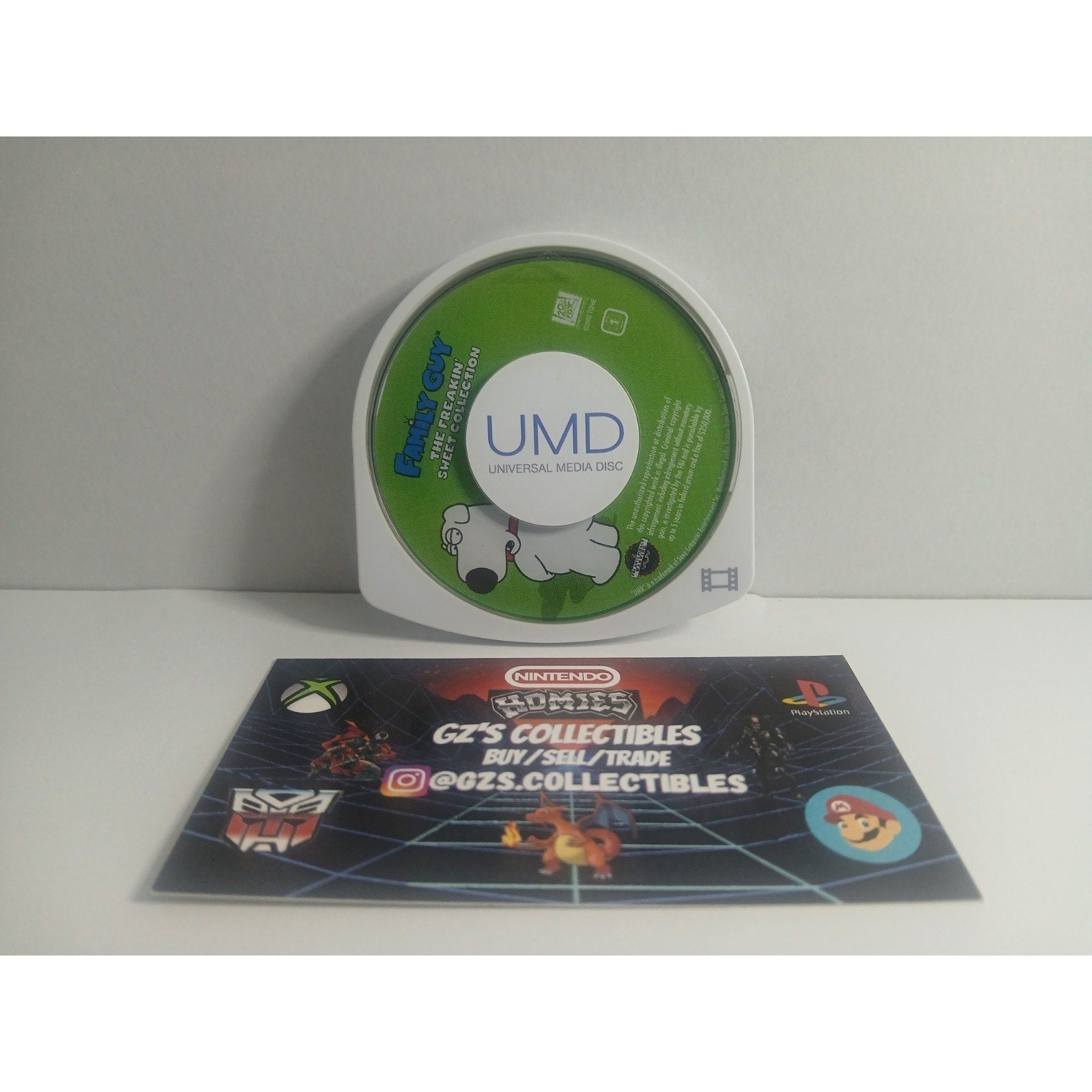✅ SONY PSP FAMILY GUY FREAKIN SWEET COLLECTION UMD MOVIE DISC TESTED WORKING