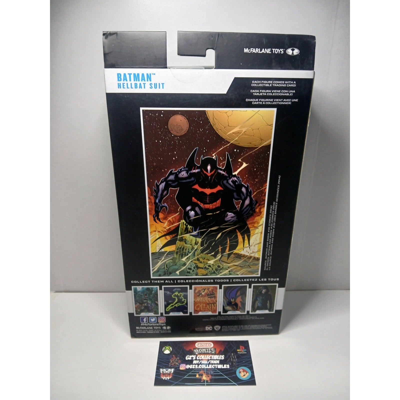 BATMAN HELLBAT SUIT DELUXE DC MULTIVERSE FIGURE NEW SEALED