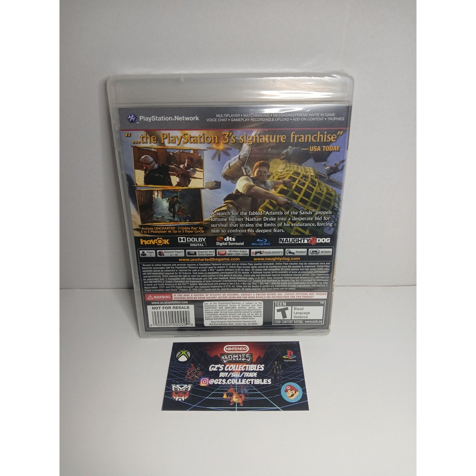 SONY PS3 DRAKES DECEPTION NEW SEALED