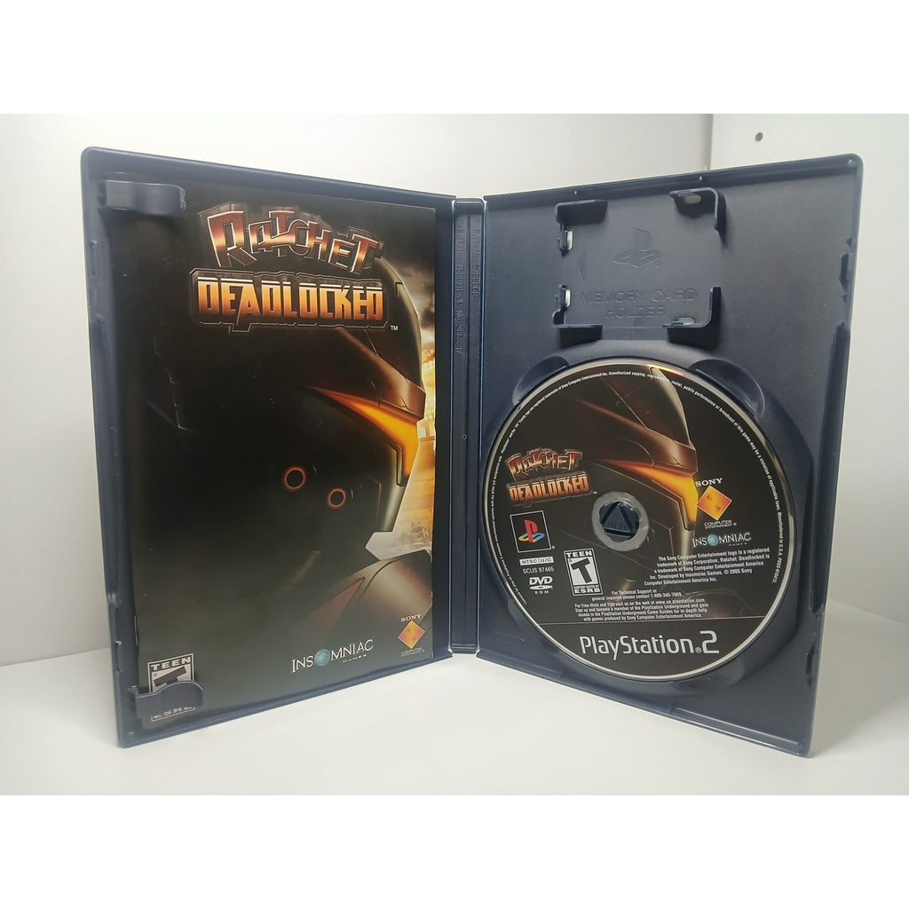 RATCHET & CLANK DEADLOCKED + RATCHET & CLANK SONY PS2 TESTED WORKING
