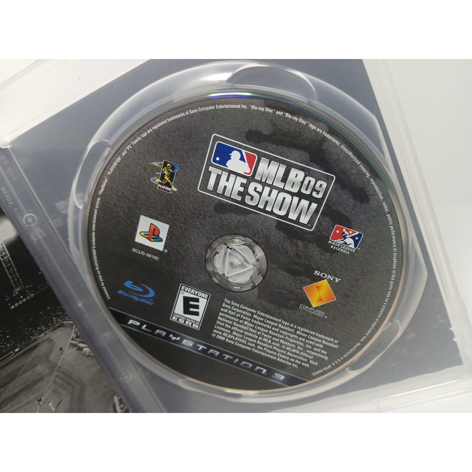 MLB THE SHOW 08 BASEBALL CIB SONY PS3 GAME TESTED WORKING