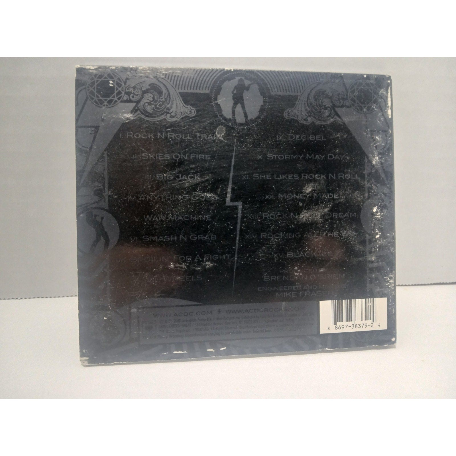 AC/DC Black Ice Digipak CD (Oct-2008, Columbia) Used Tested