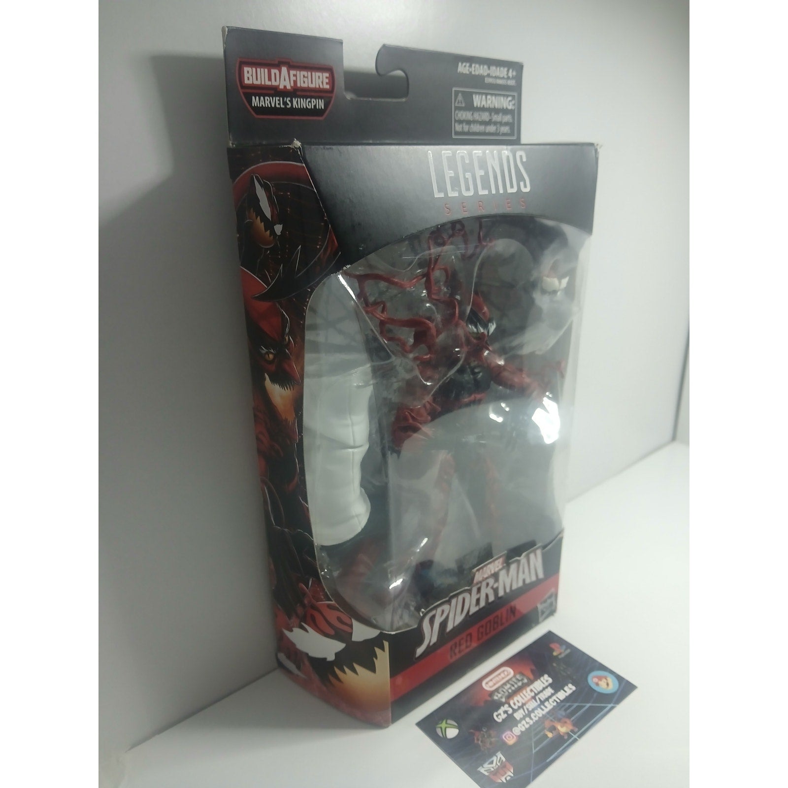 RED GOBLIN MARVEL LEGENDS (BAF) NIB CIB (OPEN)