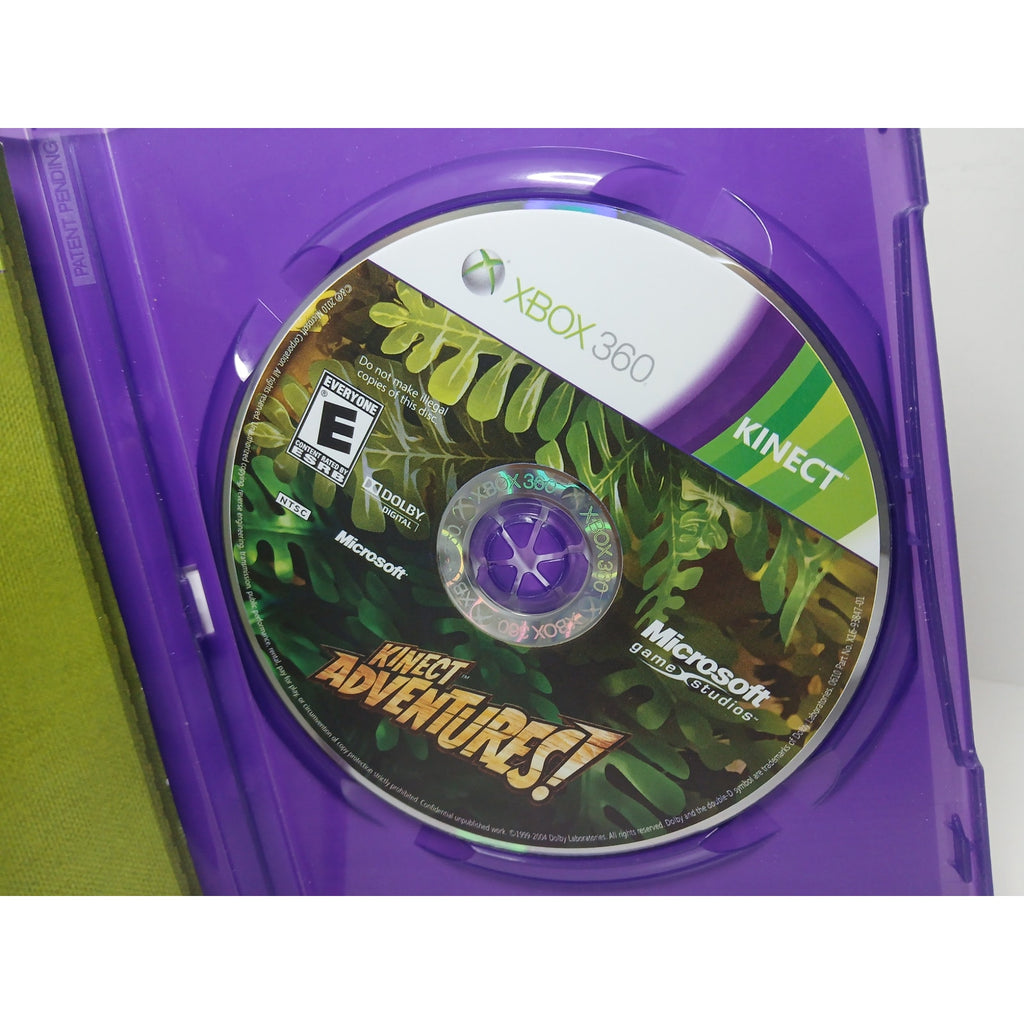 KINECT ADVENTURES CIB ALL INSERTS XBOX 360 GAME TESTED WORKING