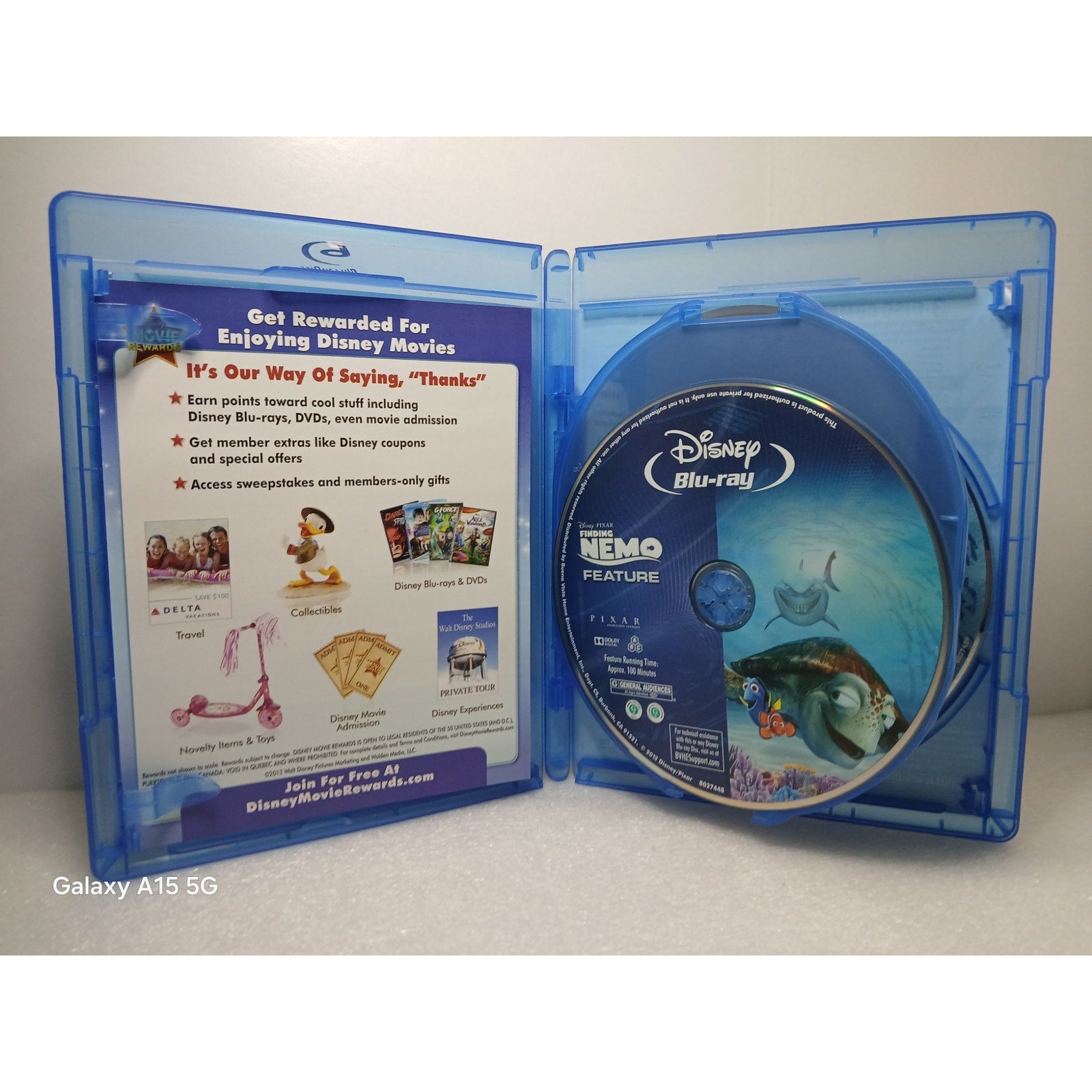 DISNEY COLLECTOR EDITION SET FINDING NEMO FROZEN BIG HERO BLU RAY TESTED WORKING