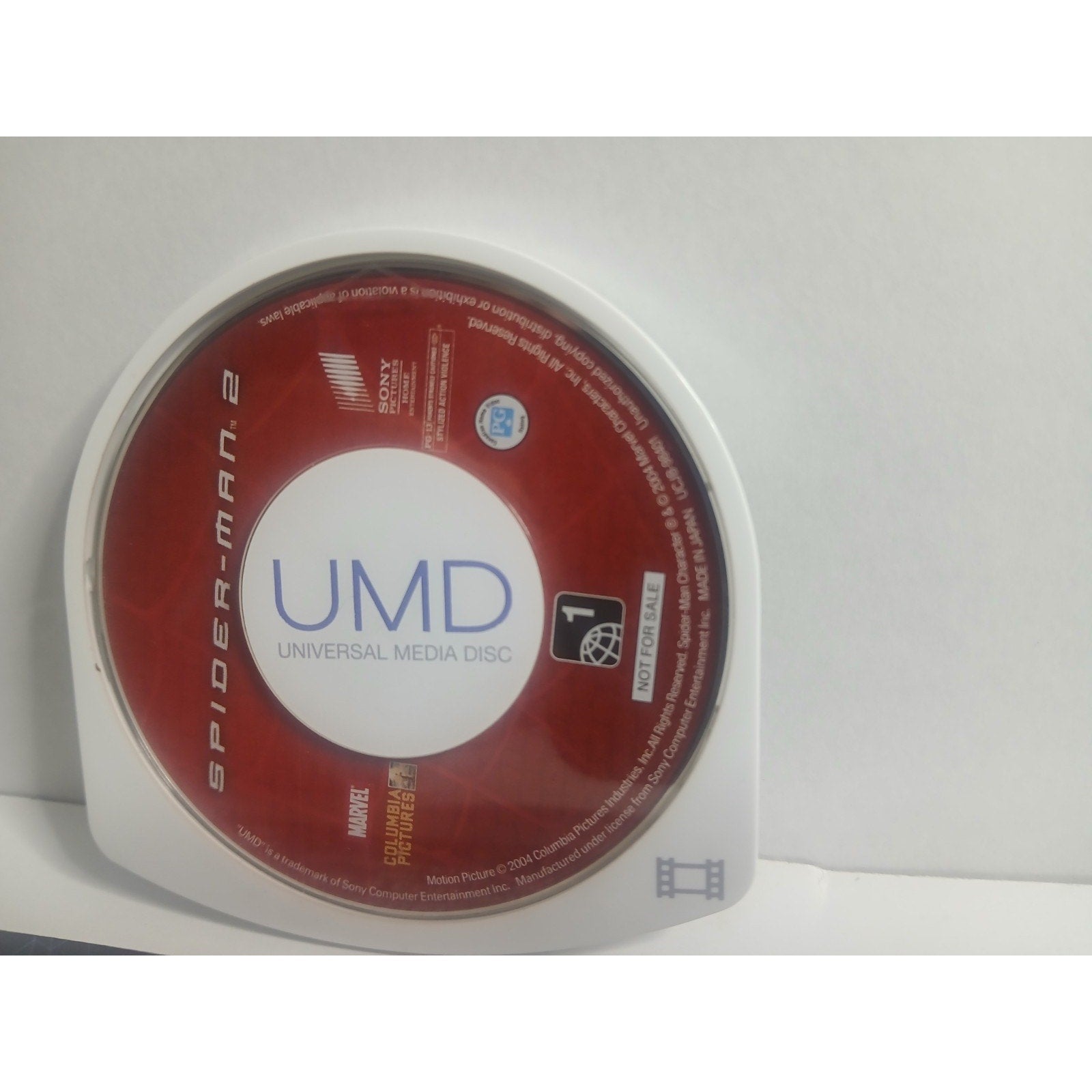 ✅ SONY PSP SPIDER MAN 2 NOT FOR RESALE UMD MOVIE TESTED WORKING