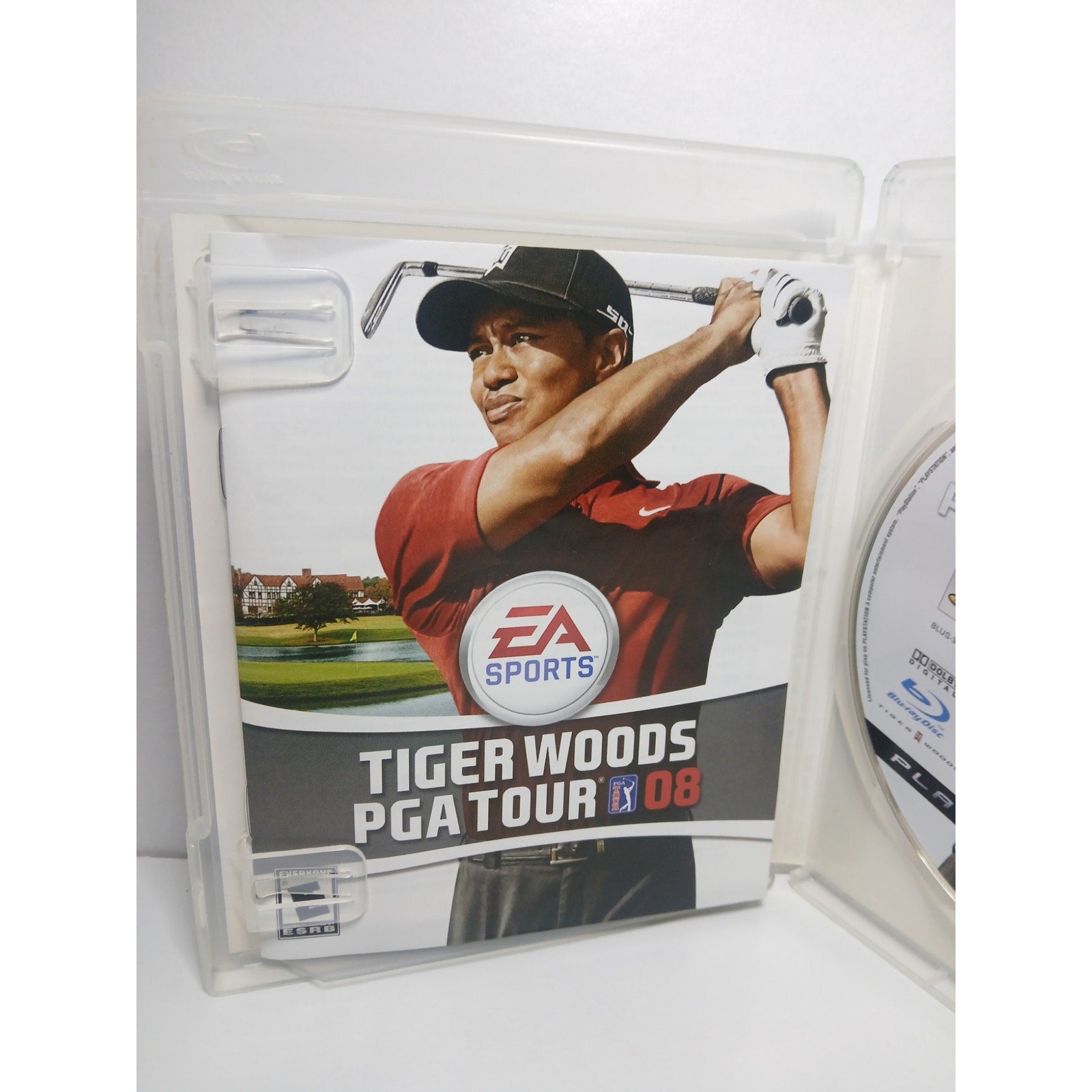 TIGER WOODS PGA TOUR 08 CIB SONY PS3 GAME TESTED WORKING