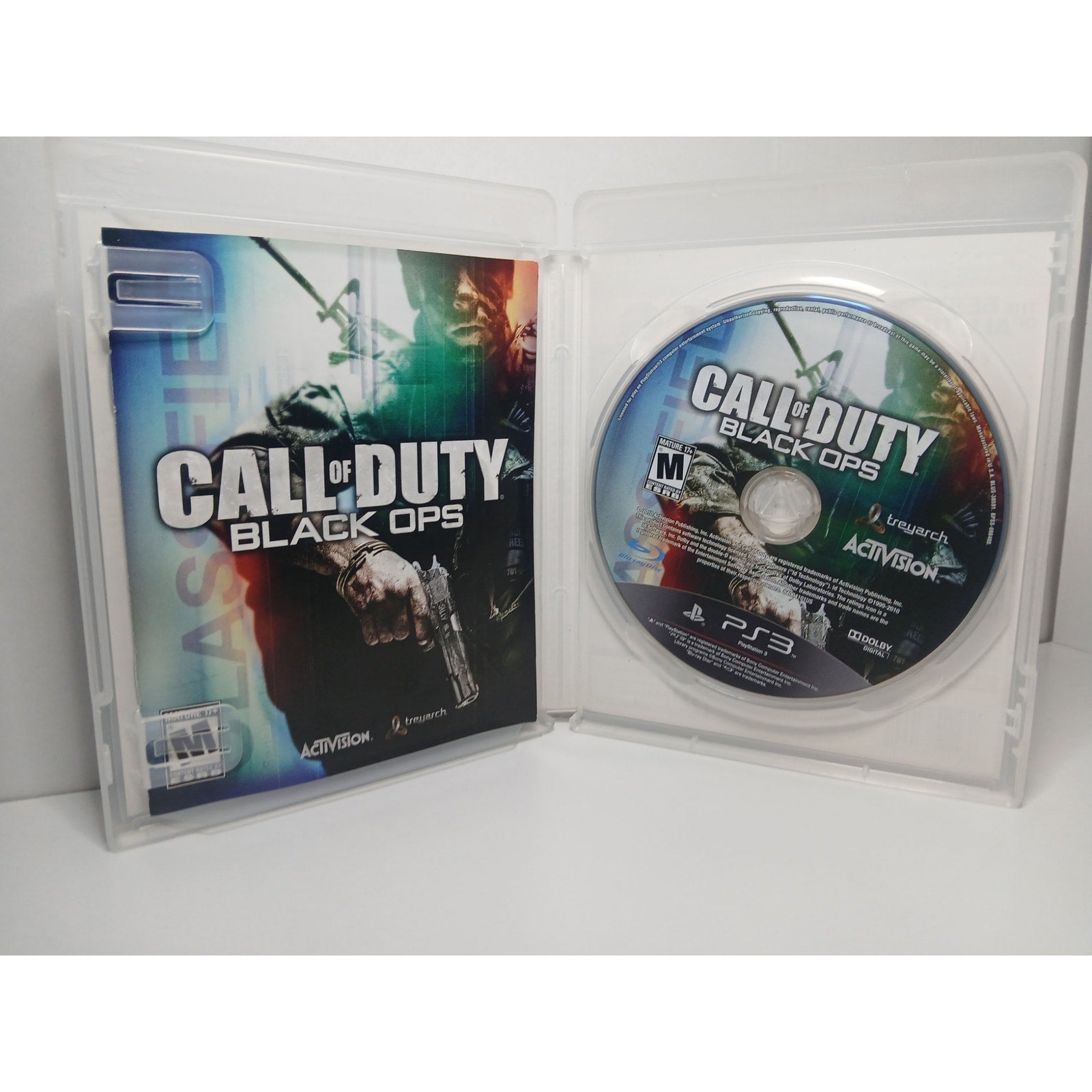 CALL OF DUTY BLACK OPS CIB SONY PS3 GAME TESTED WORKING