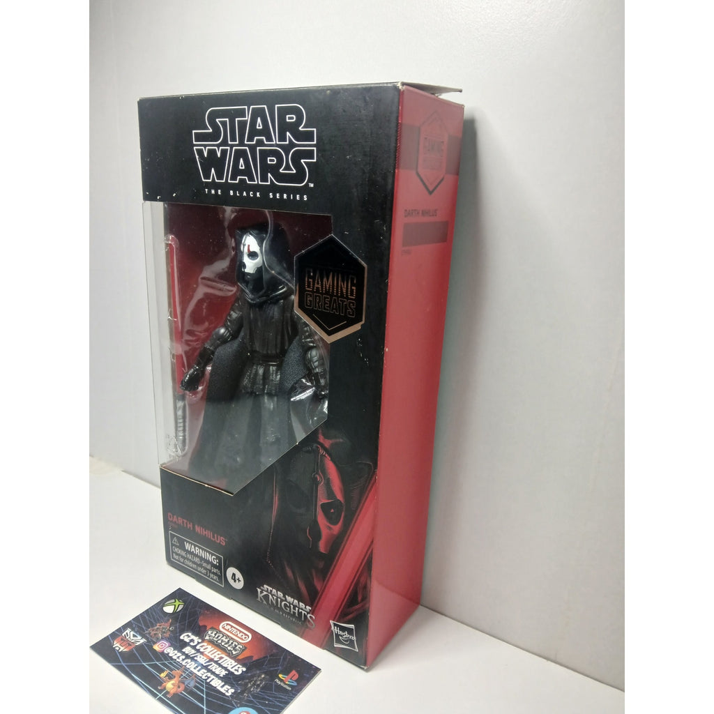 STAR WARS THE BLACK SERIES DARTH NIHILUS NIB CIB (OPEN)