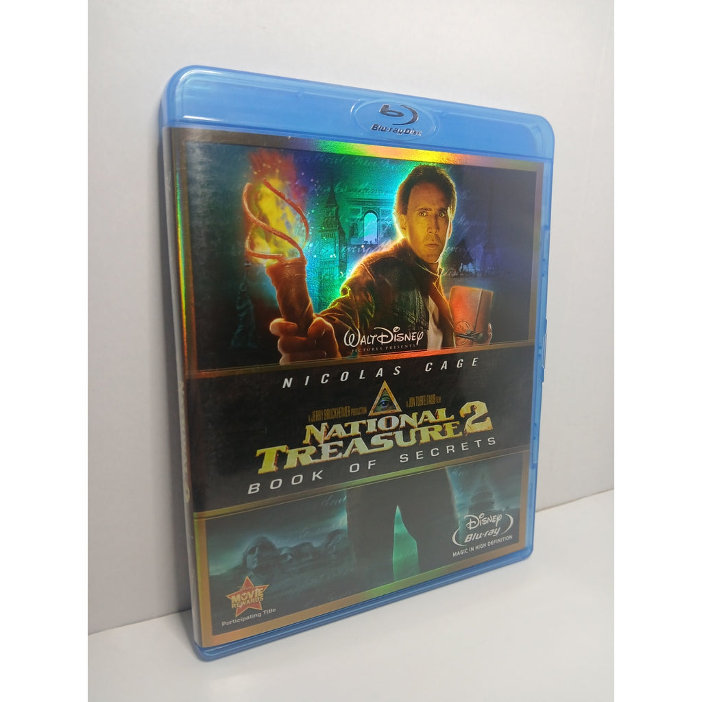 NATIONAL TREASURE 2 BOOK OF SECRETS BLU RAY MOVIE CLEANED* TESTED WORKING