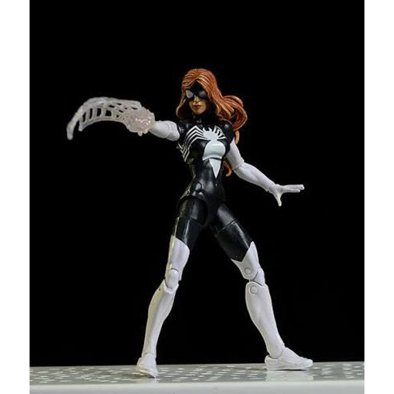 SPIDER WOMAN SPIDER MAN BAF MARVEL LEGENDS NIB CIB (OPEN)