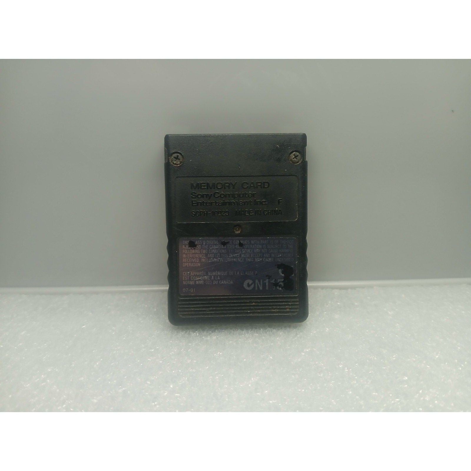 SONY PS2 OG BLACK MAGIC GATE 8MB MEMORY CARD OEM GENUINE TESTED