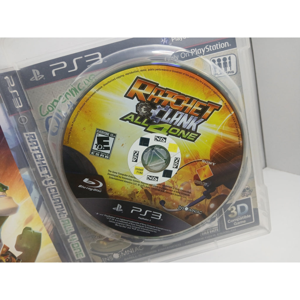 SONY PS3 RATCHET AND CLANK ALL 4 ONE TESTED WORKING