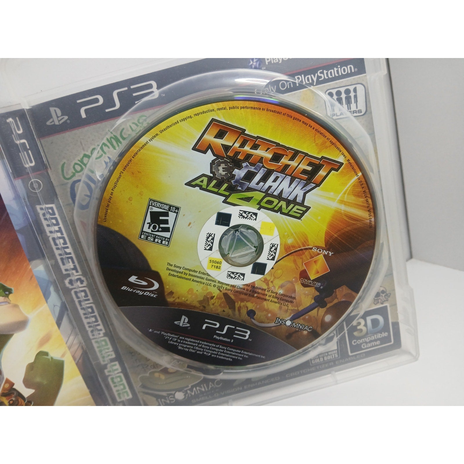 SONY PS3 RATCHET AND CLANK ALL 4 ONE TESTED WORKING