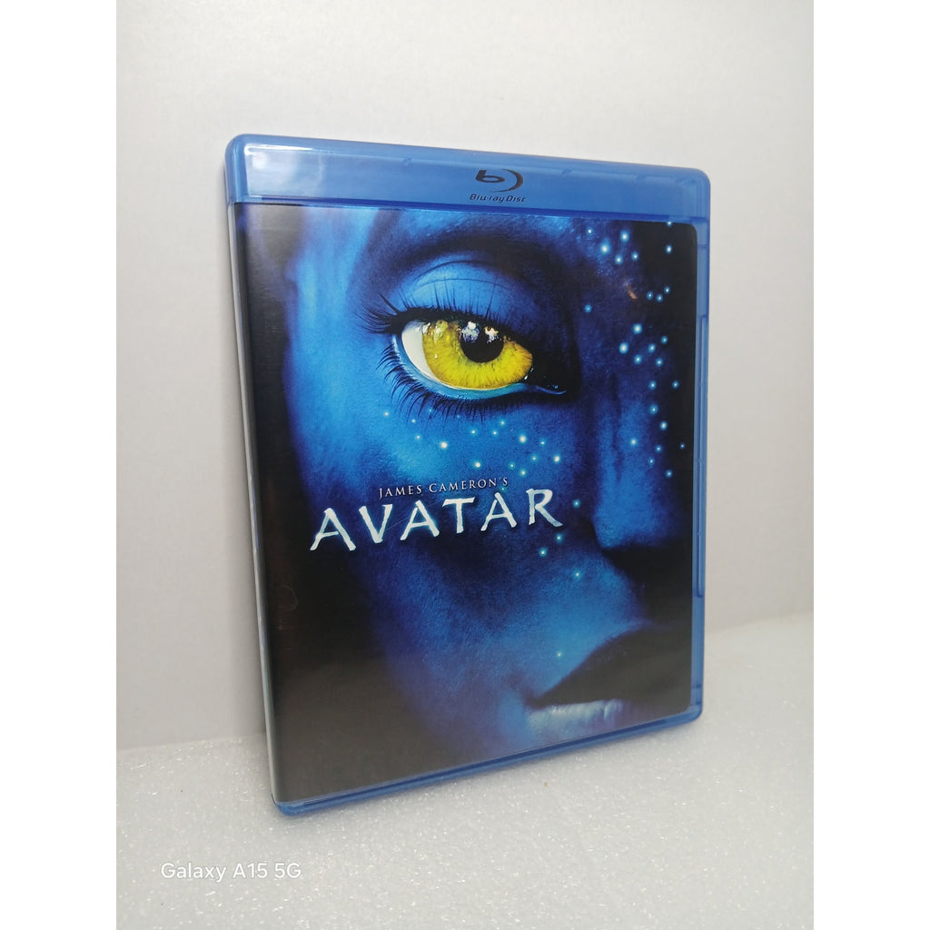 JAMES CAMERON AVATAR CIB W/ SLEEVE BLU RAY/DVD MOVIE CLEANED TESTED WORKING