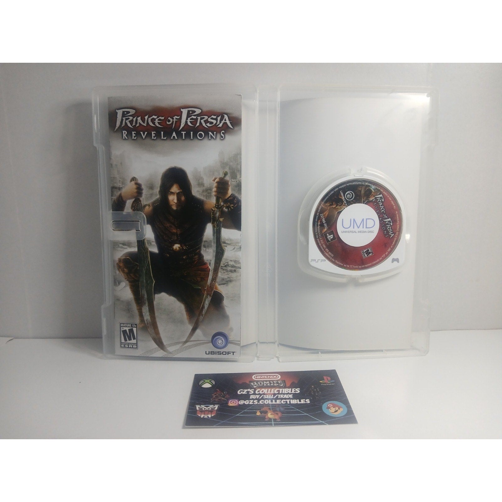 ✅ SONY PSP PRINCE OF PERSIA REVELATIONS CIB TESTED WORKING MINT