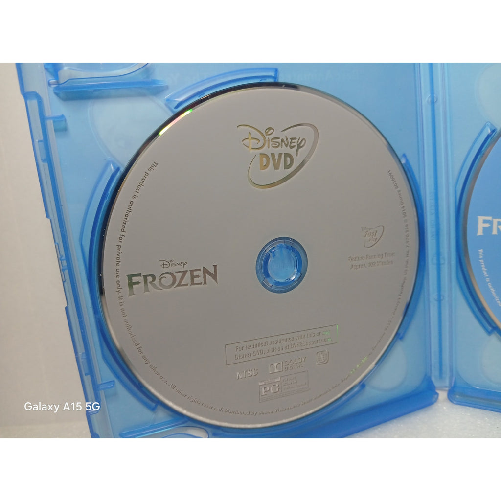 DISNEY FROZEN COLLECTORS EDITION W/SLEEVE BLU RAY/DVD MOVIE CLEANED TESTED