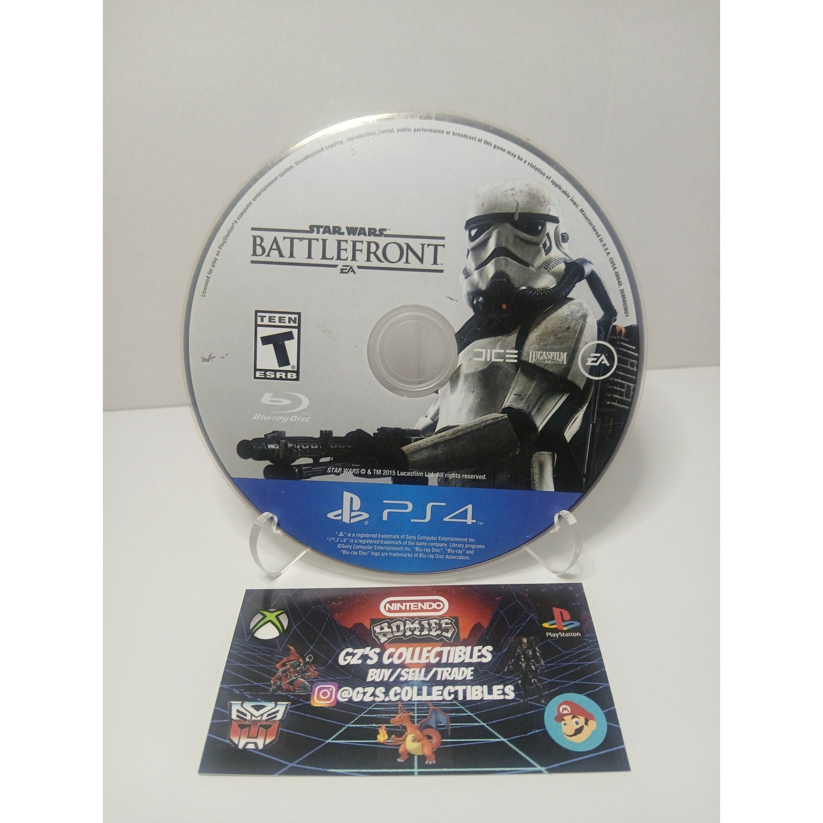 STAR WARS BATTLEFRONT SONY PS4 TESTED WORKING