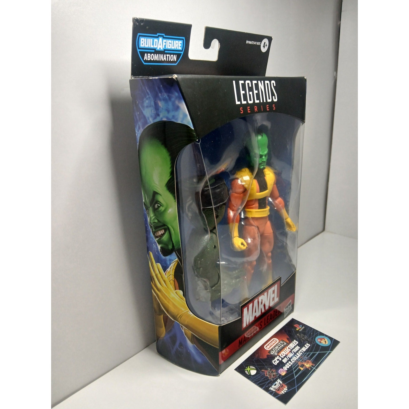 GREEN LEADER BAF ABOMINATION MARVEL LEGENDS NEW SEALED