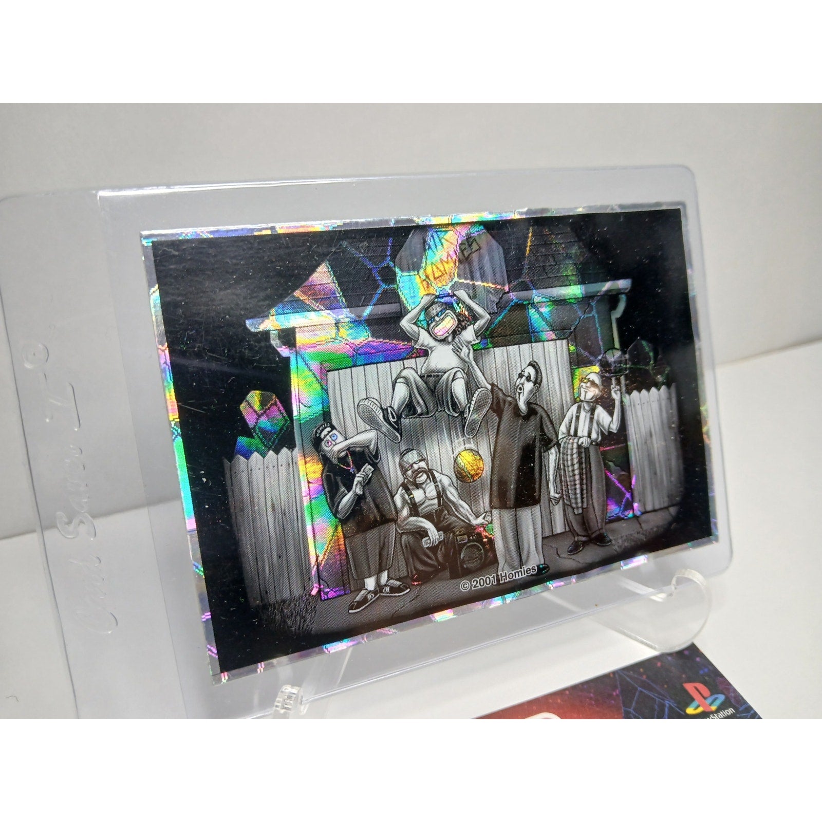AIR HOMIES VINTAGE 2001 SERIES 2 HOMIES GONZALES GRAPHICS HOLOGRAPHIC STICKER
