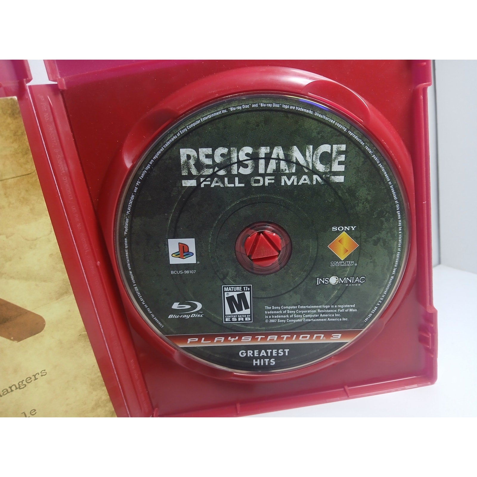 SONY PS3 RESISTANCE FALL OF MAN CIB TESTED WORKING