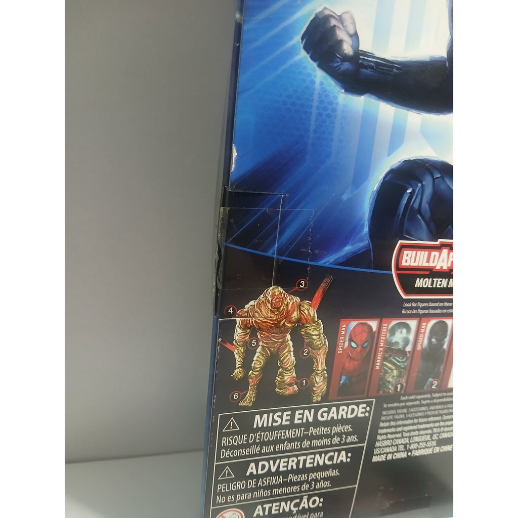 SPIDER MAN STEALTH SUIT MARVEL LEGENDS (BAF) NIB CIB (OPEN)